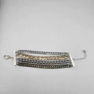 Jenny Bird Bracelet‎ 8" 5 Strand Multi- Color